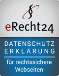 Datenschutzerklaerung generiert mit eRecht-24
