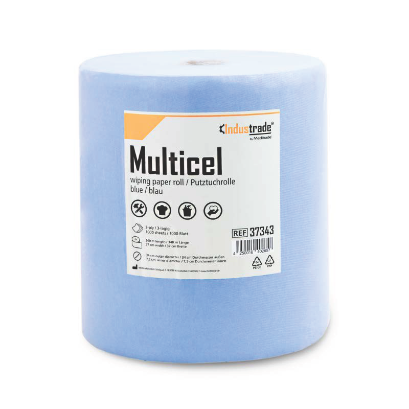 Meditrade Multicel-Wischpapier-Rolle