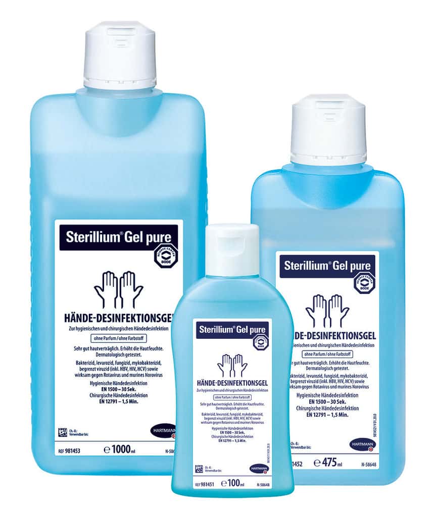 GruppenbildGNw7YSRMlyKiF Sterillium® Gel pure, Händedesinfektion, Biozid