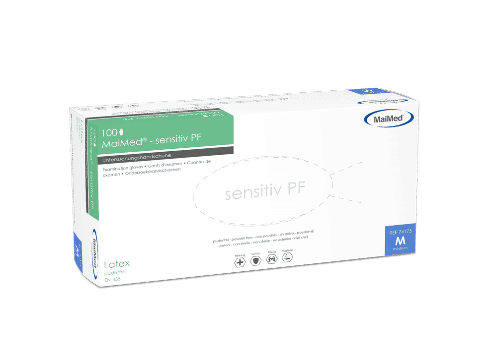 MaiMed-sensitiv-PF-74175-Preview-RGB MaiMed® - sensitiv PF Latexhandschuh