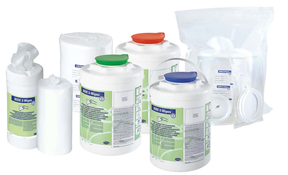 GruppenbildEGKmE8sW1e0iC BODE X-Wipes trockene Vliestuchrolle