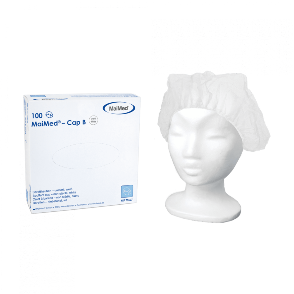 MaiMed® – Cap B Kleidung, Hut, Gesicht, Person, Motorhaube