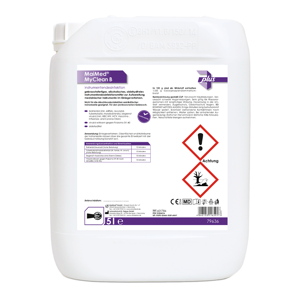 MaiMed® MyClean B Bohrerbad Flasche