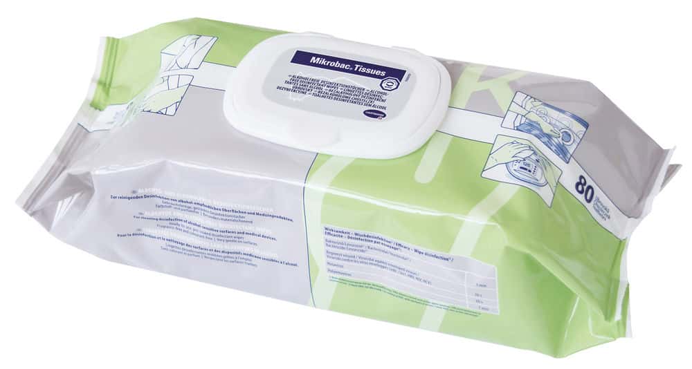 Mikrobac® Tissues Flow-Pack (80 Tücher)