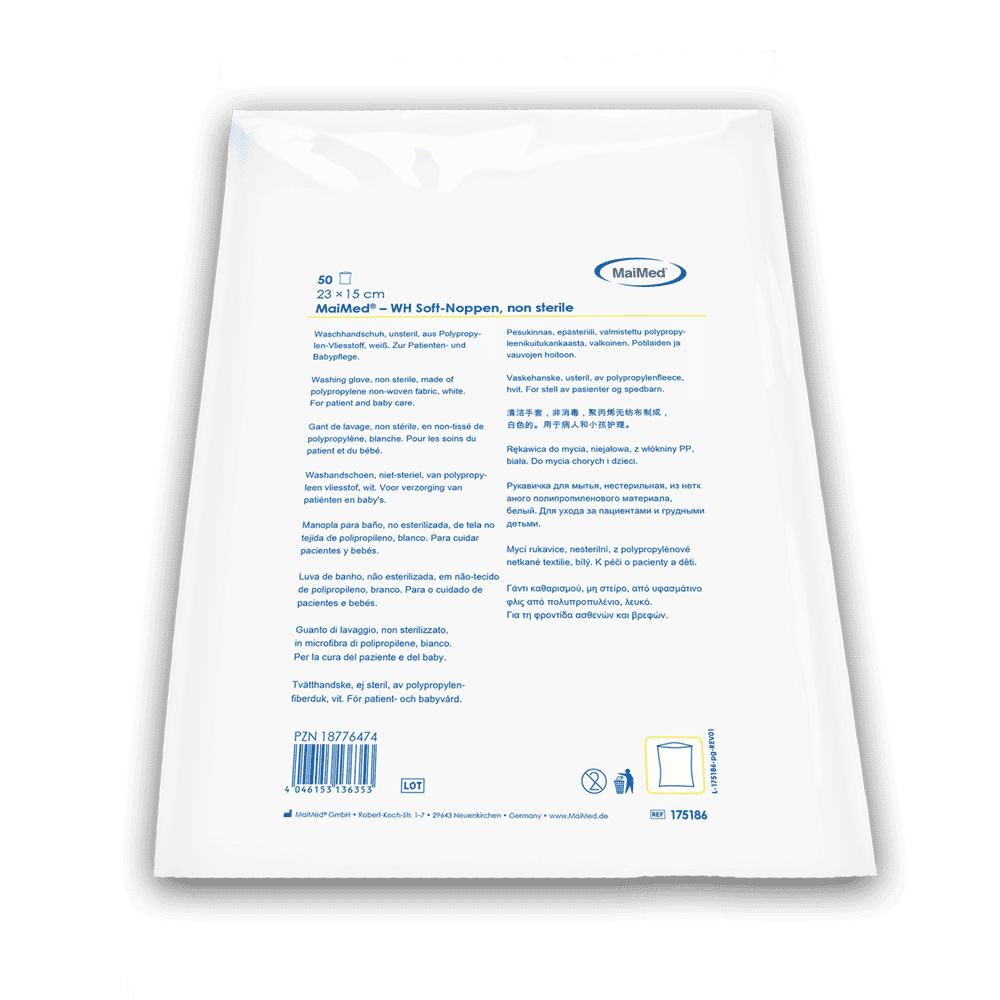 MaiMed ® – WH Soft-Noppen Waschhandschuh