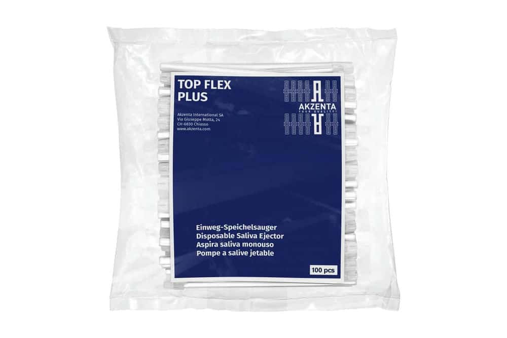 Akzenta® Einmalspeichelsauger TOP FLEX