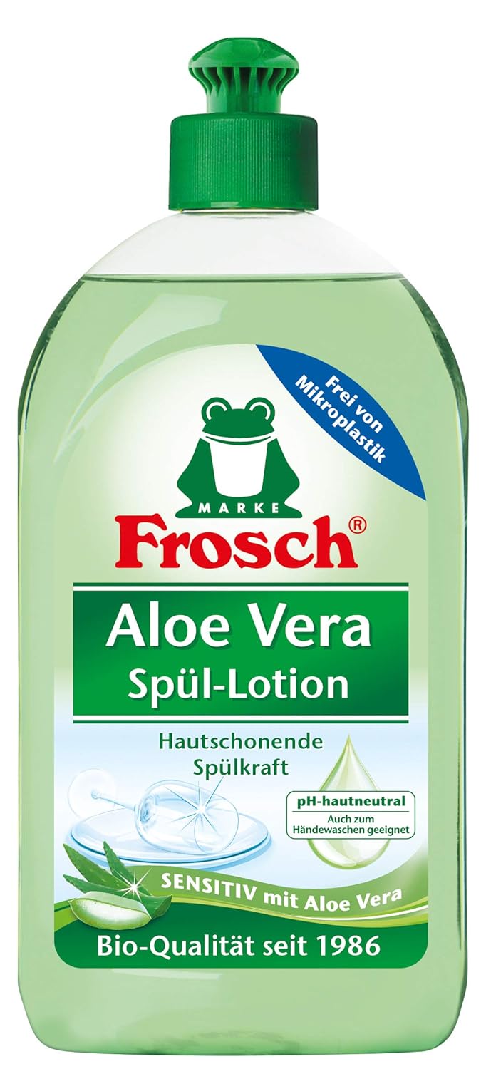 Frosch Aloe Vera Handspül-Lotion 500 ml Flasche, Rasierwasser, Kosmetik, Parfüm, Shampoo
