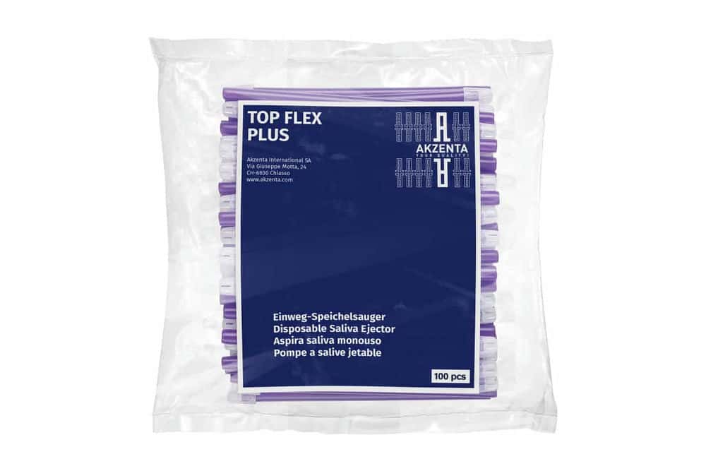 10075005 Akzenta® Einmalspeichelsauger TOP FLEX