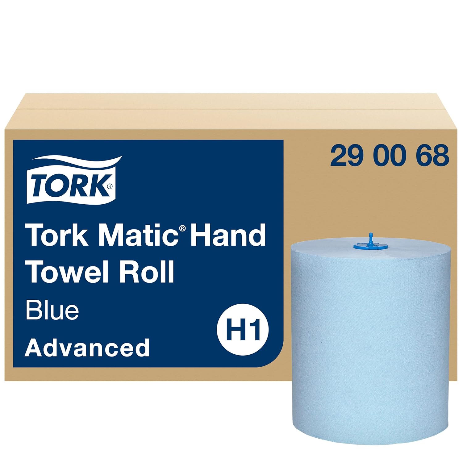 TORK Matic® blaues Rollenhandtuch 290068 Papier