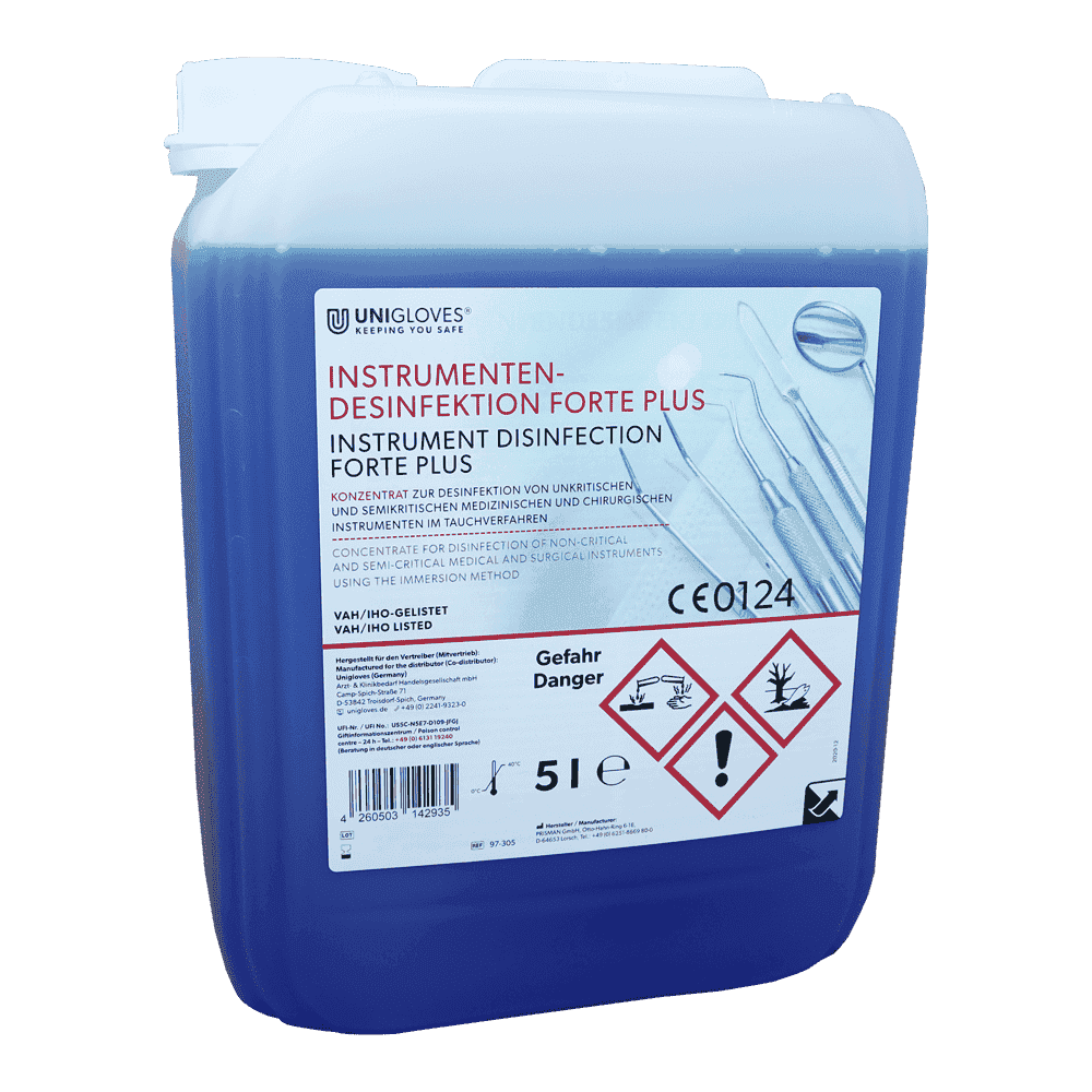instrumentendesinfektion_97-305_5l Unigloves Instrumentendesinfektion Forte PLUS