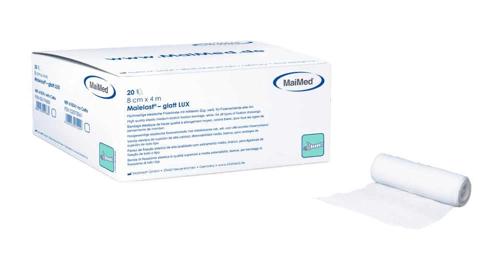 Maielast-glatt LUX  elastische Fixierbinde