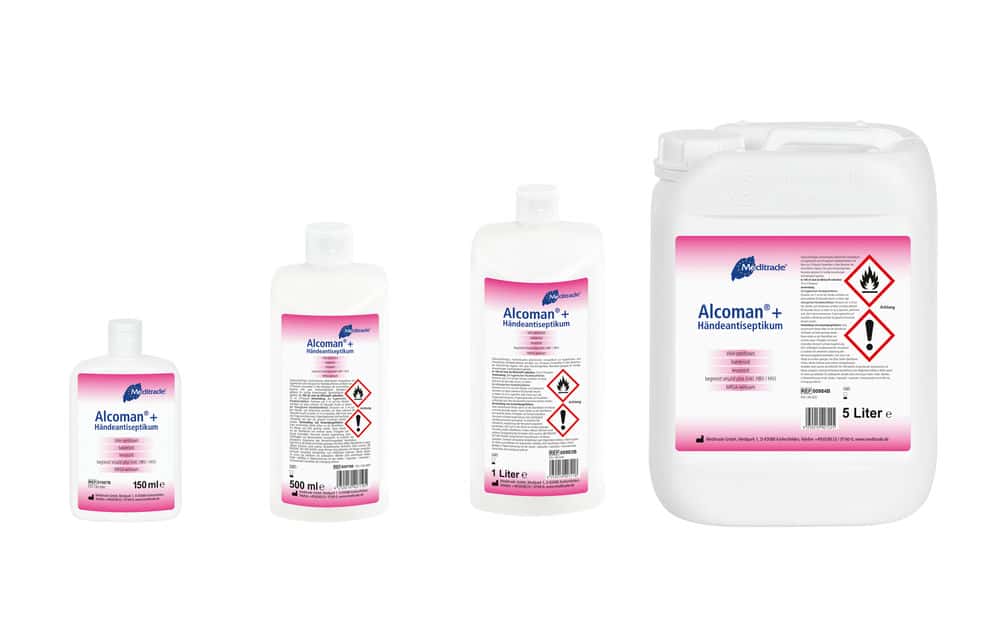 Alcoman ALCOMAN® + Händedesinfektionsmittel Biozid
