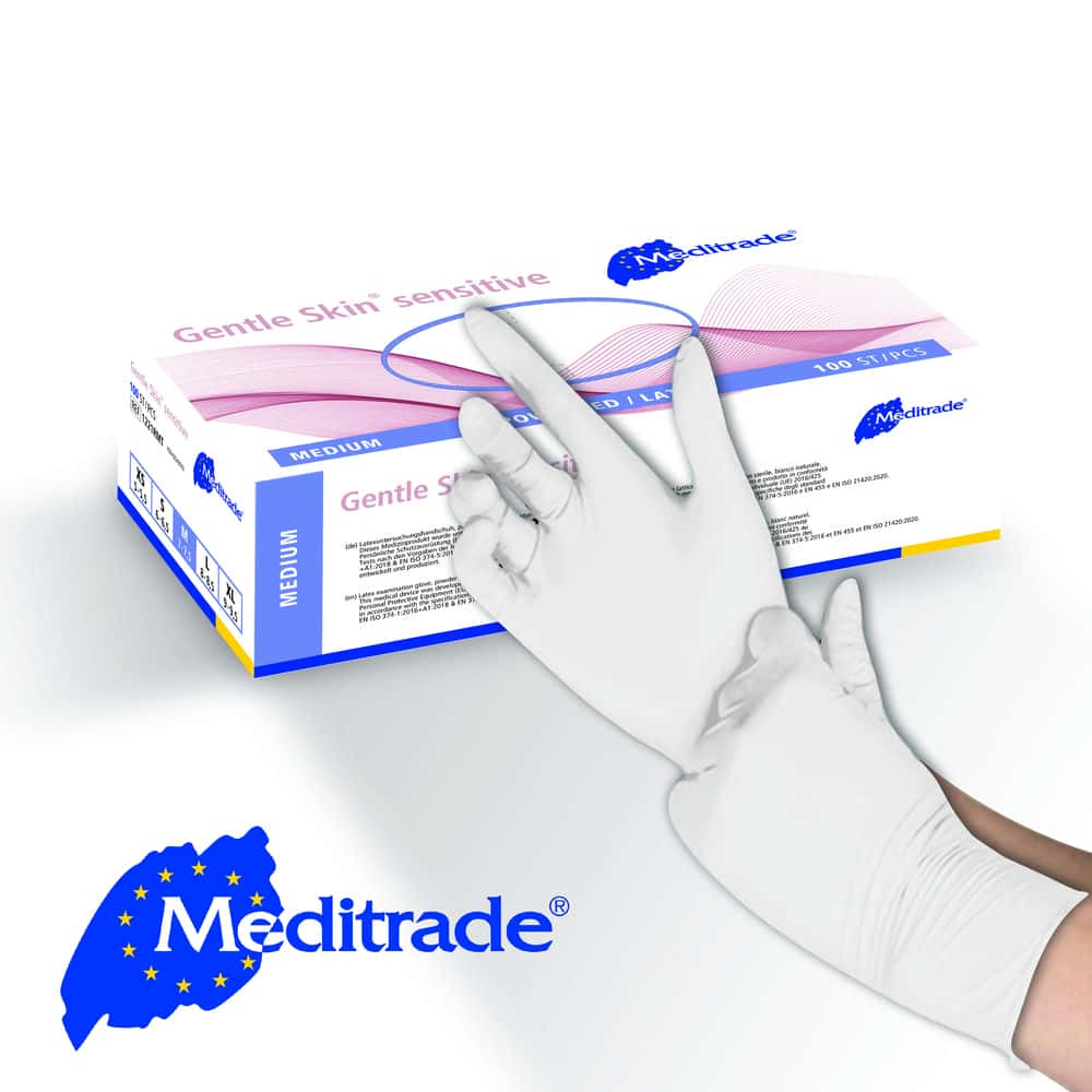 Meditrade  Gentle Skin® -sensitive Latexhandschuh
