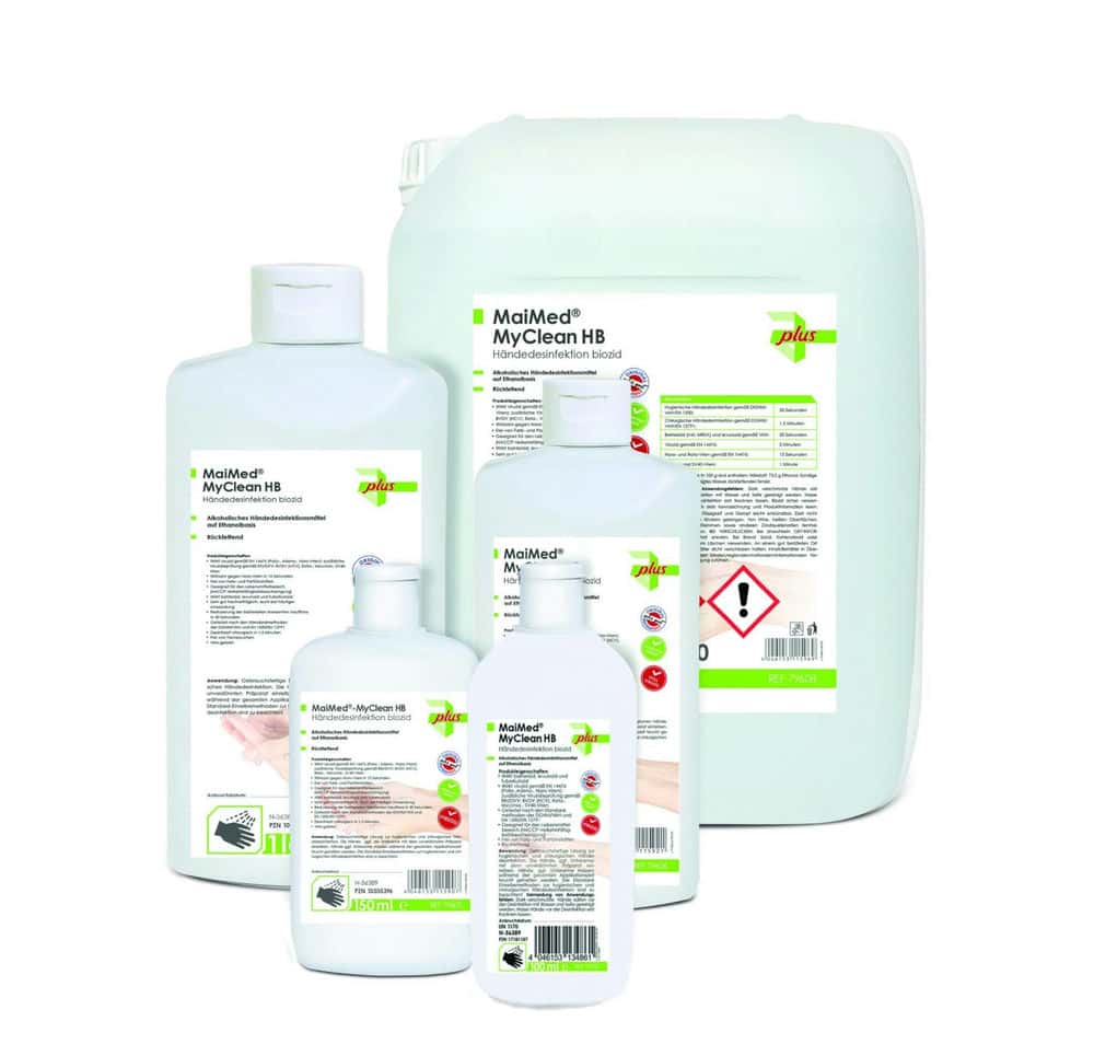 HB-Gruppe MaiMed MyClean HB Händedesinfektion biozid