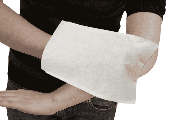 Waschhandschuh-weiss