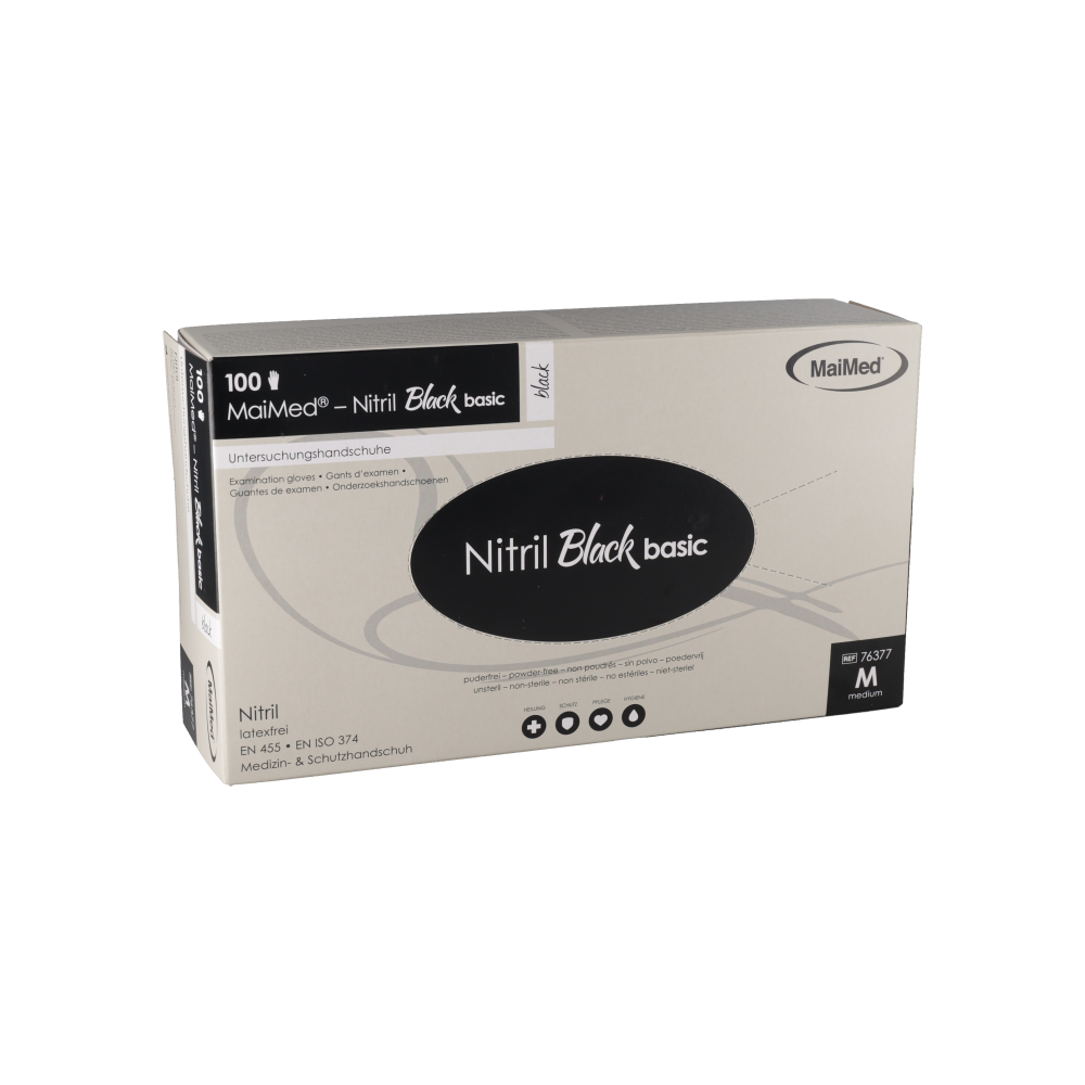 MaiMed Nitril Black basic Flasche, Kiste, Computerausrüstung, Elektronik, Hardware