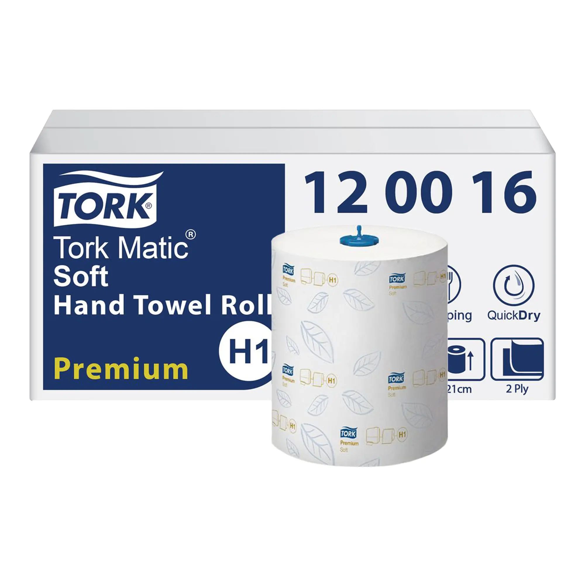 TORK Matic® weiches Rollenhandtuch Premium 120016 TORK Matic® weiches Rollenhandtuch Premium 120016