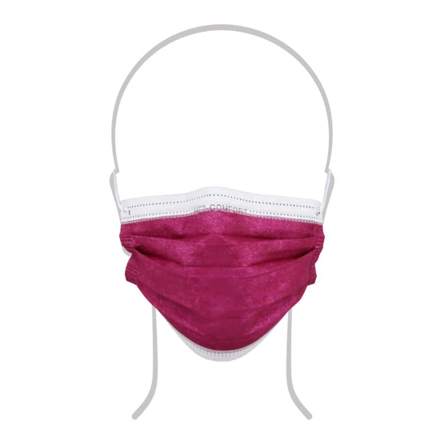 ampri-med-comfort-vlies-mundschutz-typ-iir-bordeaux Med-Comfort Vlies-Mundschutz, 3-lagig, bordeaux
